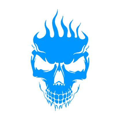 Sticker - SKULL FLAME 2
