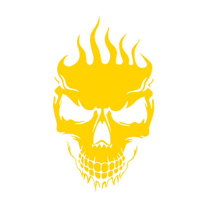 Sticker - SKULL FLAME 2