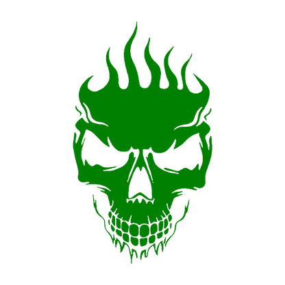 Sticker - SKULL FLAME 2