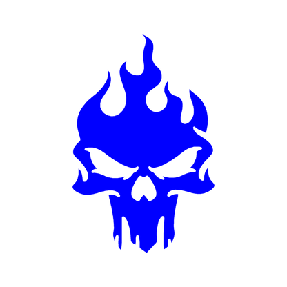Sticker - SKULL FLAME