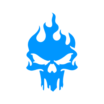 Sticker - SKULL FLAME