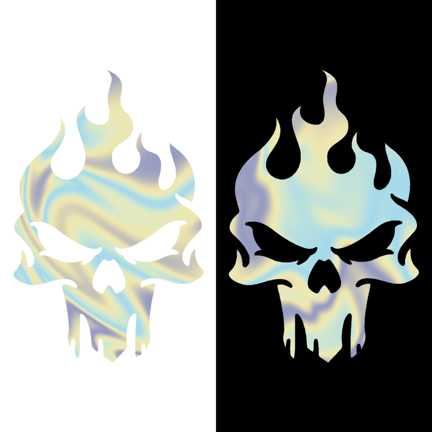 Sticker - SKULL FLAME