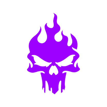 Sticker - SKULL FLAME