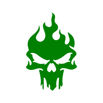 Sticker - SKULL FLAME
