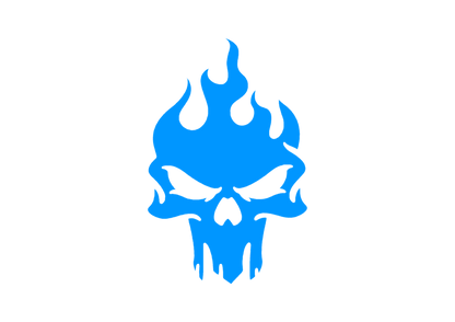 Sticker - SKULL FLAME