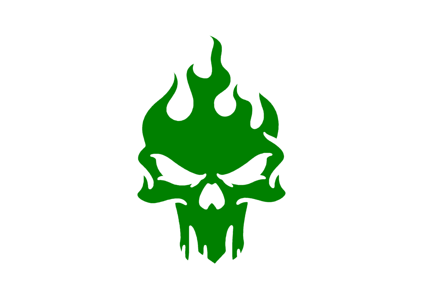 Sticker - SKULL FLAME