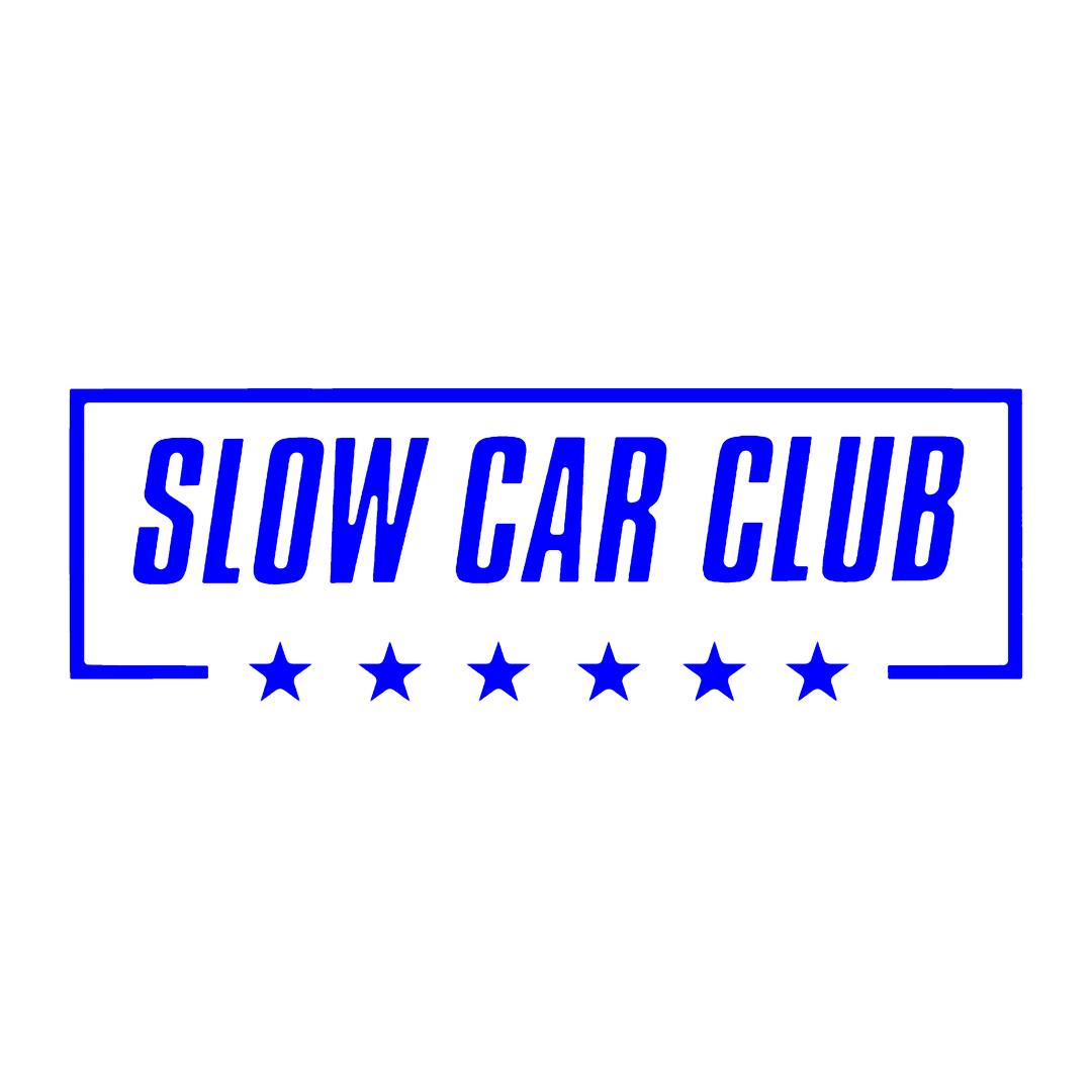 Sticker - SLOW CAR CLUB