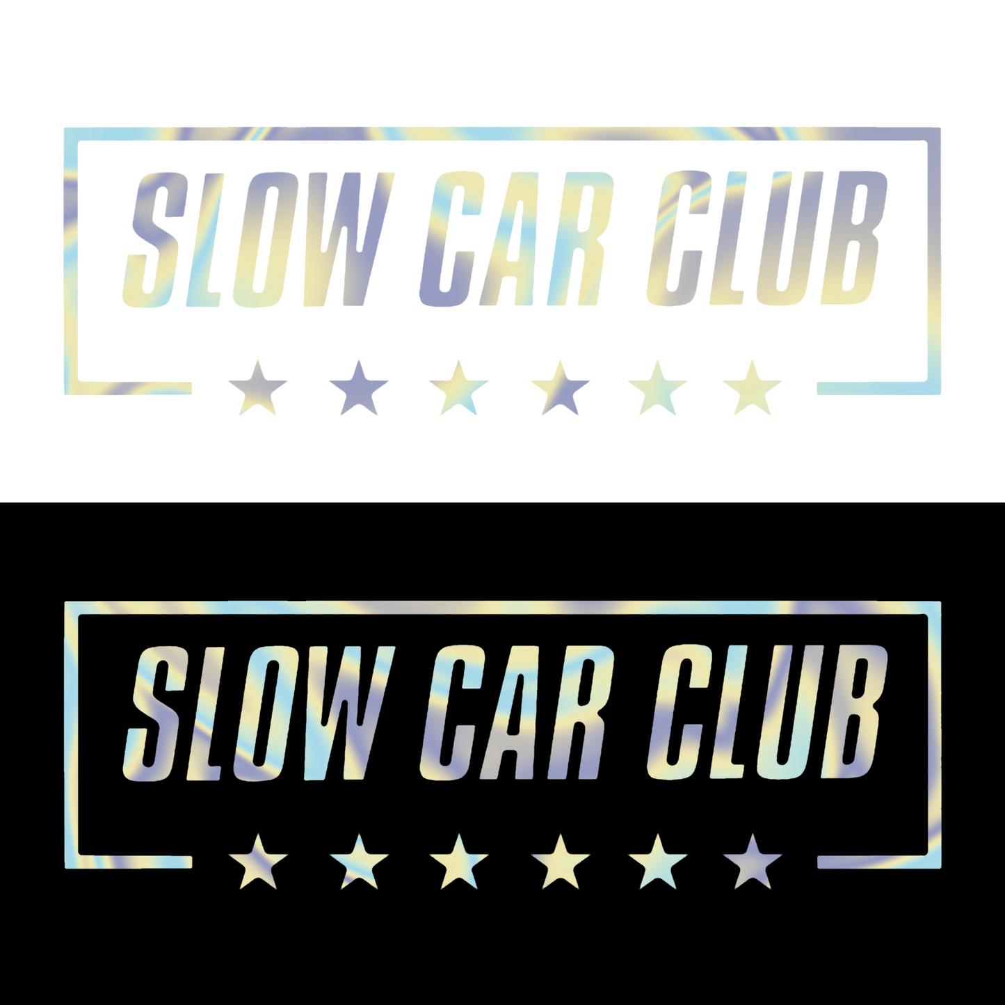 Sticker - SLOW CAR CLUB