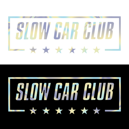 Sticker - SLOW CAR CLUB