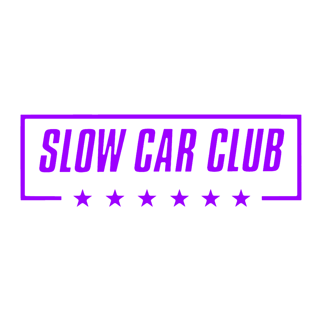 Sticker - SLOW CAR CLUB