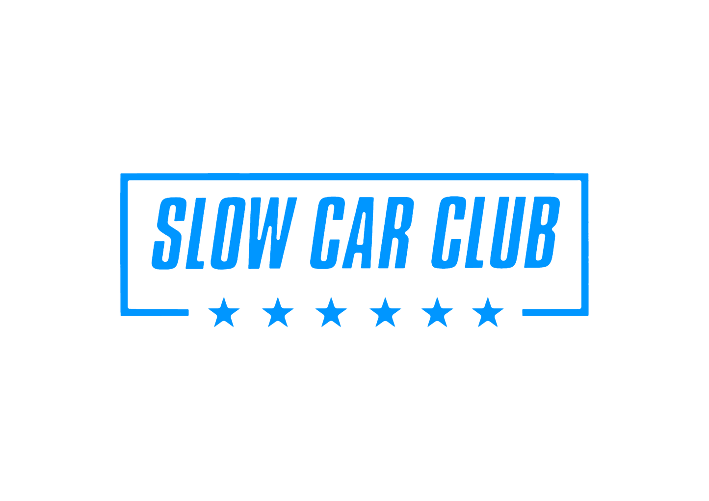 Sticker - SLOW CAR CLUB