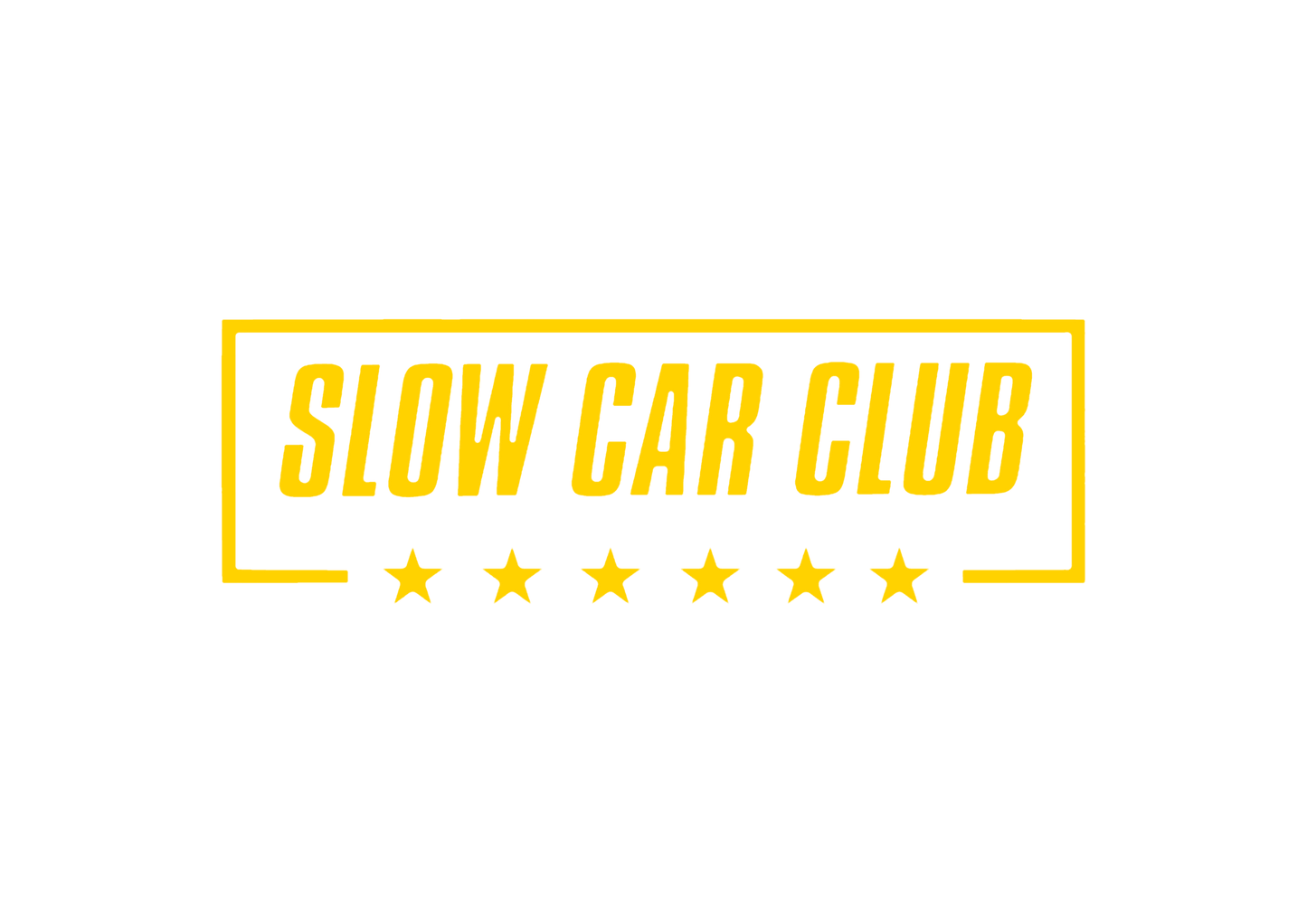 Sticker - SLOW CAR CLUB