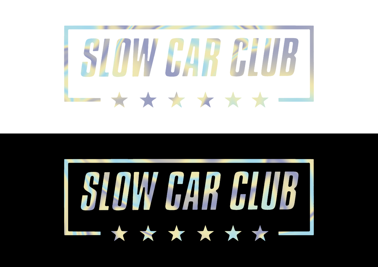 Sticker - SLOW CAR CLUB