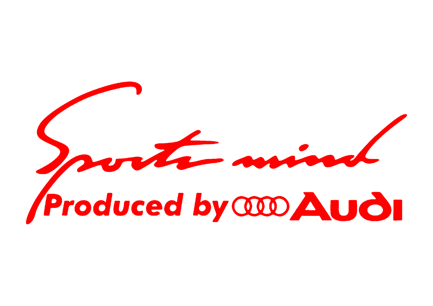Sticker - SPORT MIND AUDI