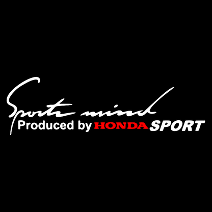 Sticker - SPORTS MIND HONDA SPORT