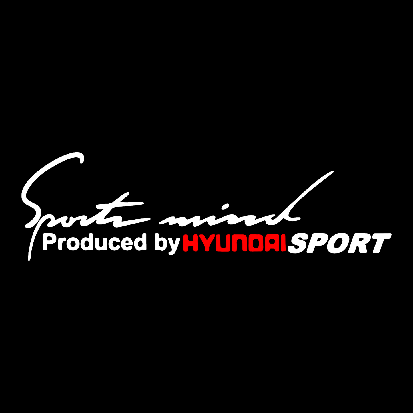 Sticker - SPORTS MIND HYUNDAI SPORT