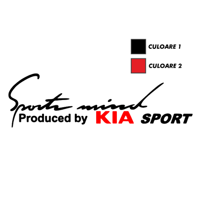 Sticker - SPORTS MIND KIA SPORT