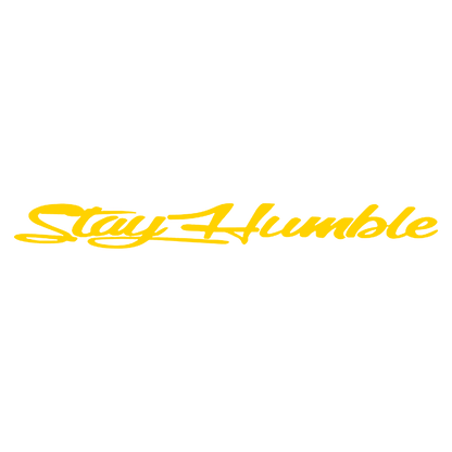 Sticker Parbriz - STAY HUMBLE