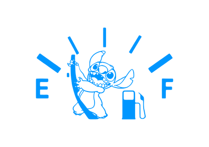 Sticker - STITCH REZERVOR