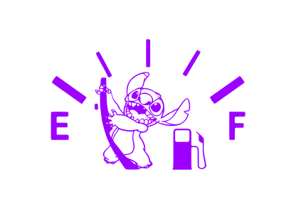 Sticker - STITCH REZERVOR