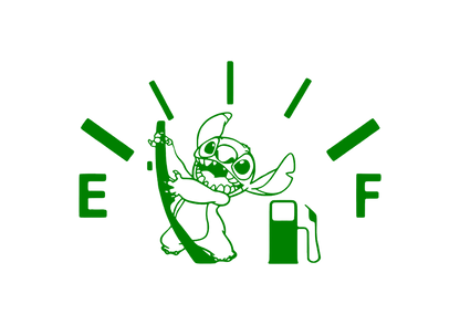 Sticker - STITCH REZERVOR