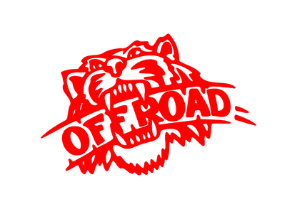 Sticker - OFF ROAD TIGRU
