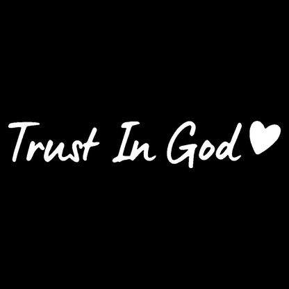 Sticker - TRUST IN GOD