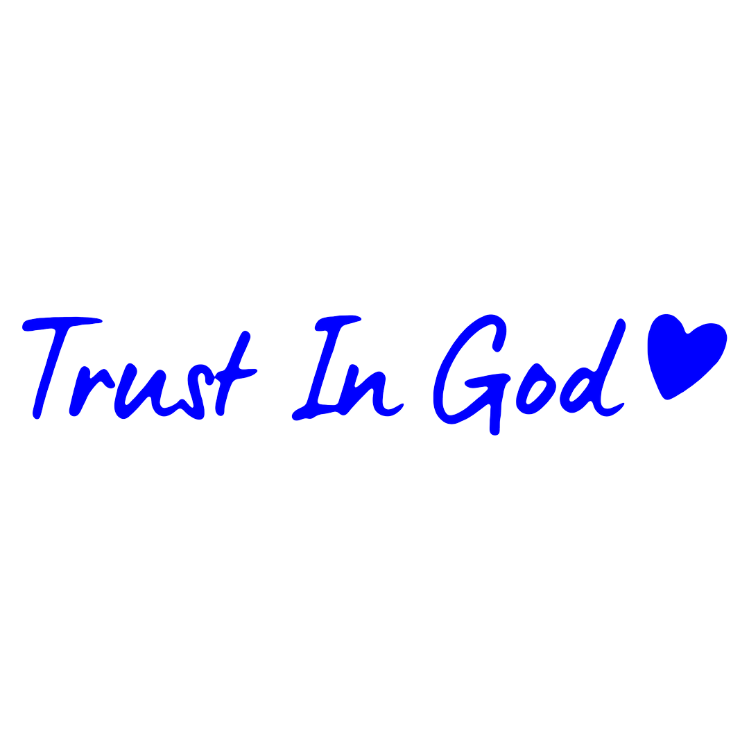 Sticker - TRUST IN GOD