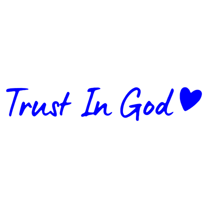 Sticker - TRUST IN GOD