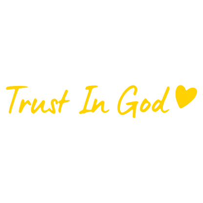 Sticker - TRUST IN GOD