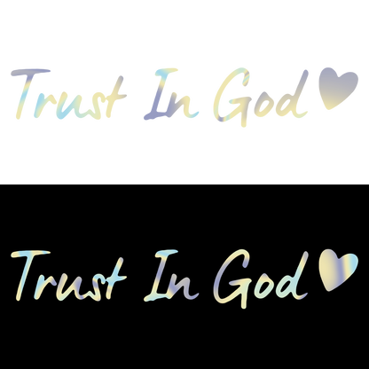 Sticker - TRUST IN GOD