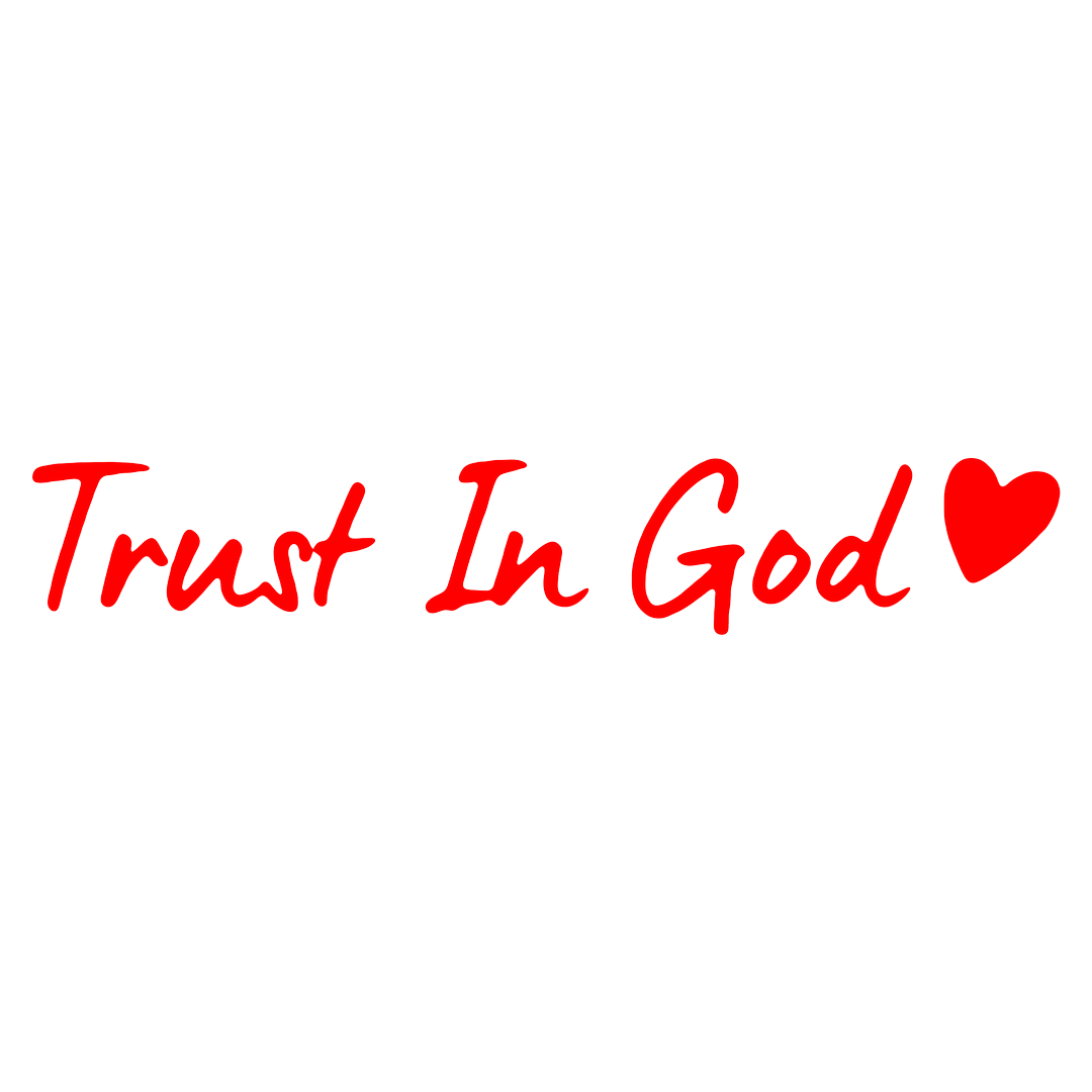 Sticker - TRUST IN GOD