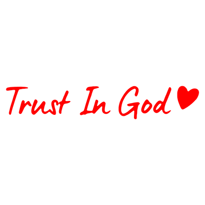 Sticker - TRUST IN GOD