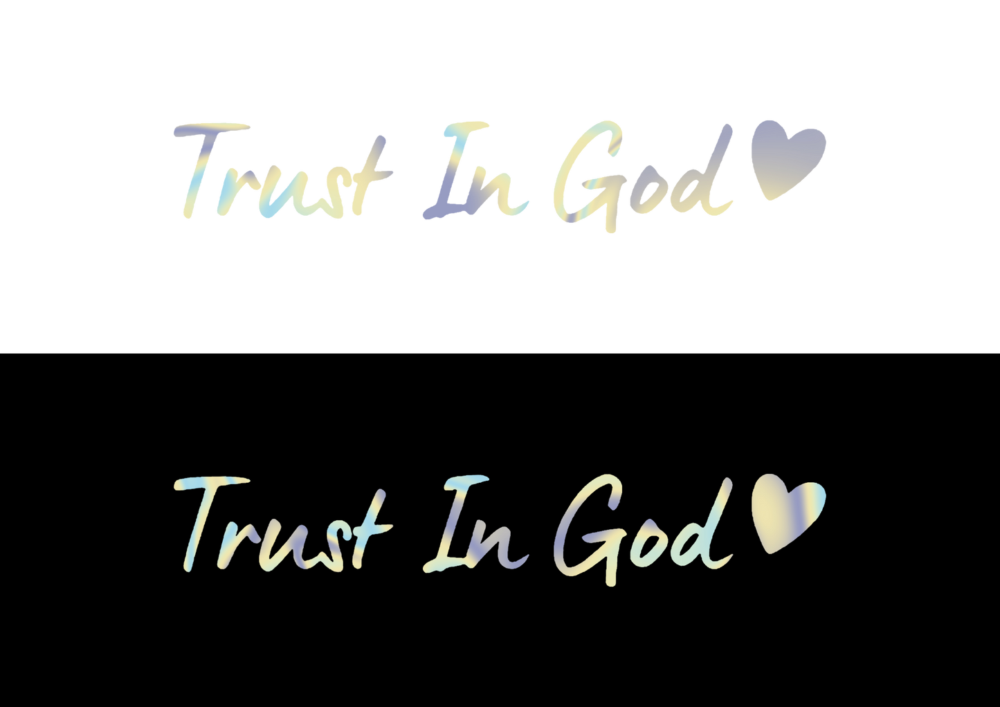 Sticker - TRUST IN GOD