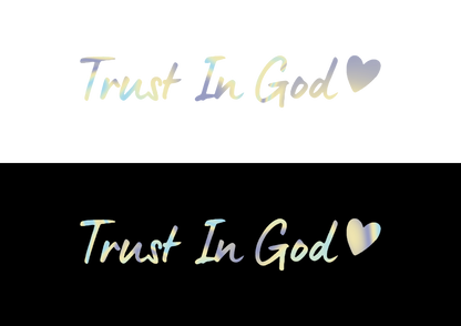 Sticker - TRUST IN GOD