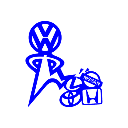 Sticker - VOLKSWAGEN ABOVE ALL