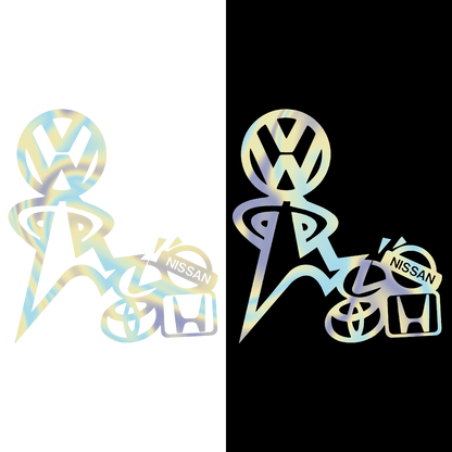 Sticker - VOLKSWAGEN ABOVE ALL