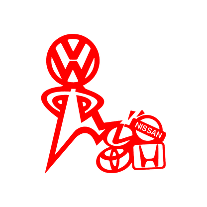 Sticker - VOLKSWAGEN ABOVE ALL