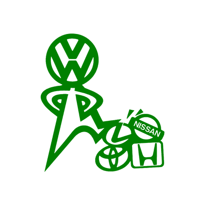 Sticker - VOLKSWAGEN ABOVE ALL