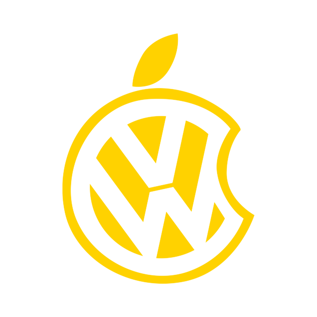 Sticker - VOLKSWAGEN APPLE
