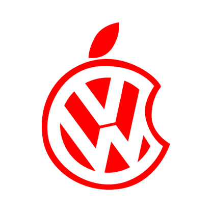Sticker - VOLKSWAGEN APPLE