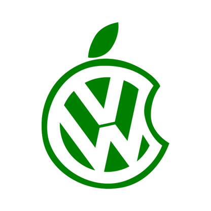Sticker - VOLKSWAGEN APPLE