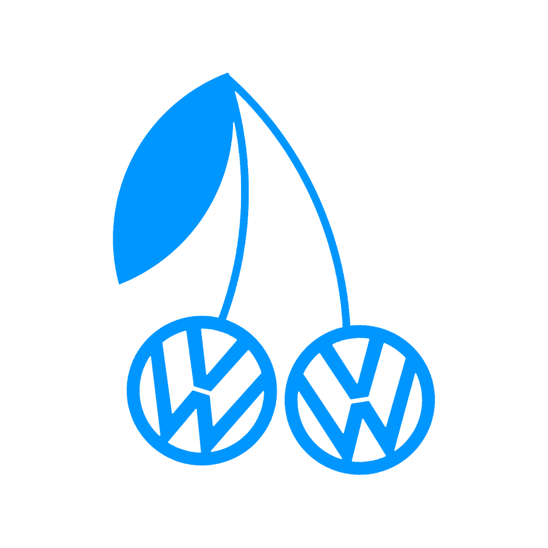 Sticker - VOLKSWAGEN CHERRY