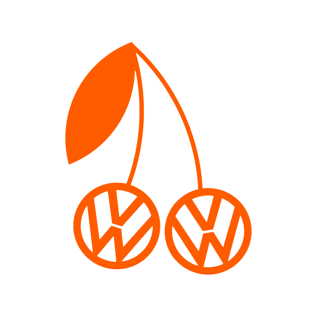 Sticker - VOLKSWAGEN CHERRY