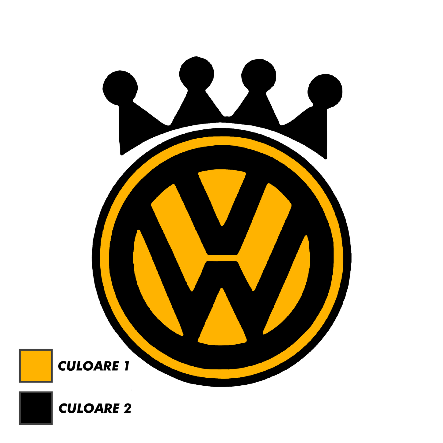 Sticker - VOLKSWAGEN CROWN