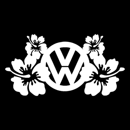 Sticker - VOLKSWAGEN FLOWERS