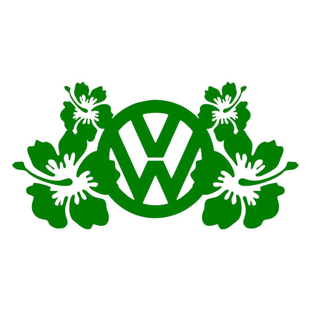 Sticker - VOLKSWAGEN FLOWERS
