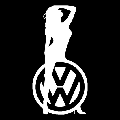 Sticker - VOLKSWAGEN GIRL 10