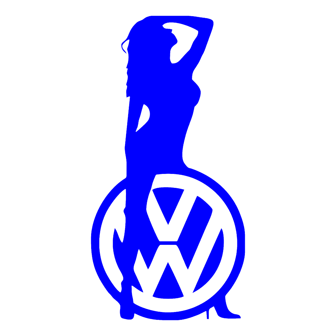 Sticker - VOLKSWAGEN GIRL 10