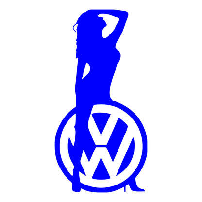 Sticker - VOLKSWAGEN GIRL 10